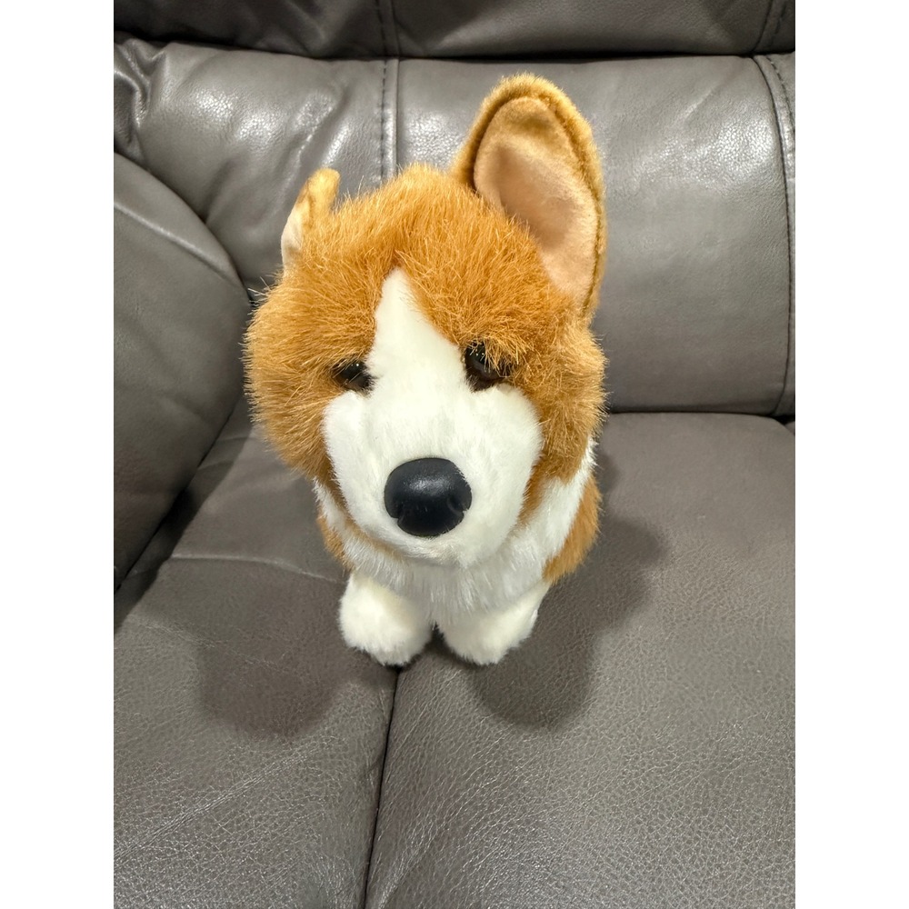 Douglas The Cuddle Toy‎ Corgi Dog Plush Stuffed Animal Ginger White 11 Inch